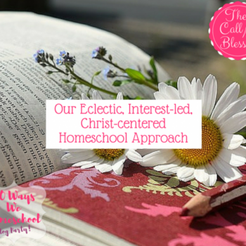 Christ-centered homeschool