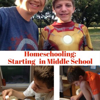 homeschooling middle school