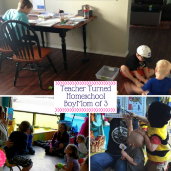 Teacher Turned homeschool BoyMom of 3
