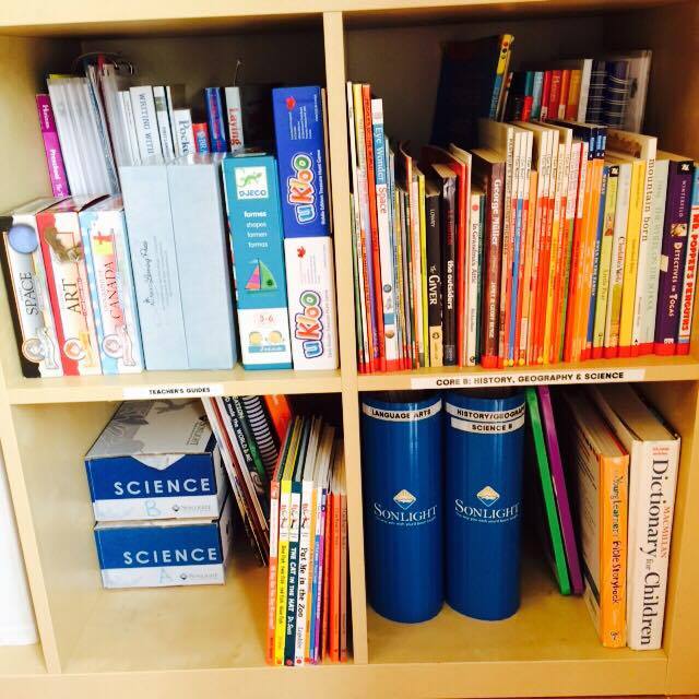 organize your homeschool