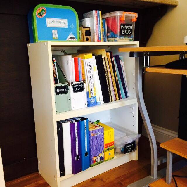 organize your homeschool