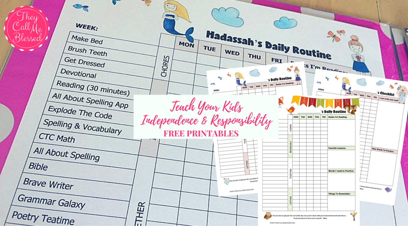 Teach kids independence: FREE Printable Routine Checklist Templates to help your kids learn independence and responsibility. Free Kid's checklist Teach kids independence: FREE Printable Routine Checklist Templates to help your kids learn independence and responsibility. Free Kid's checklist