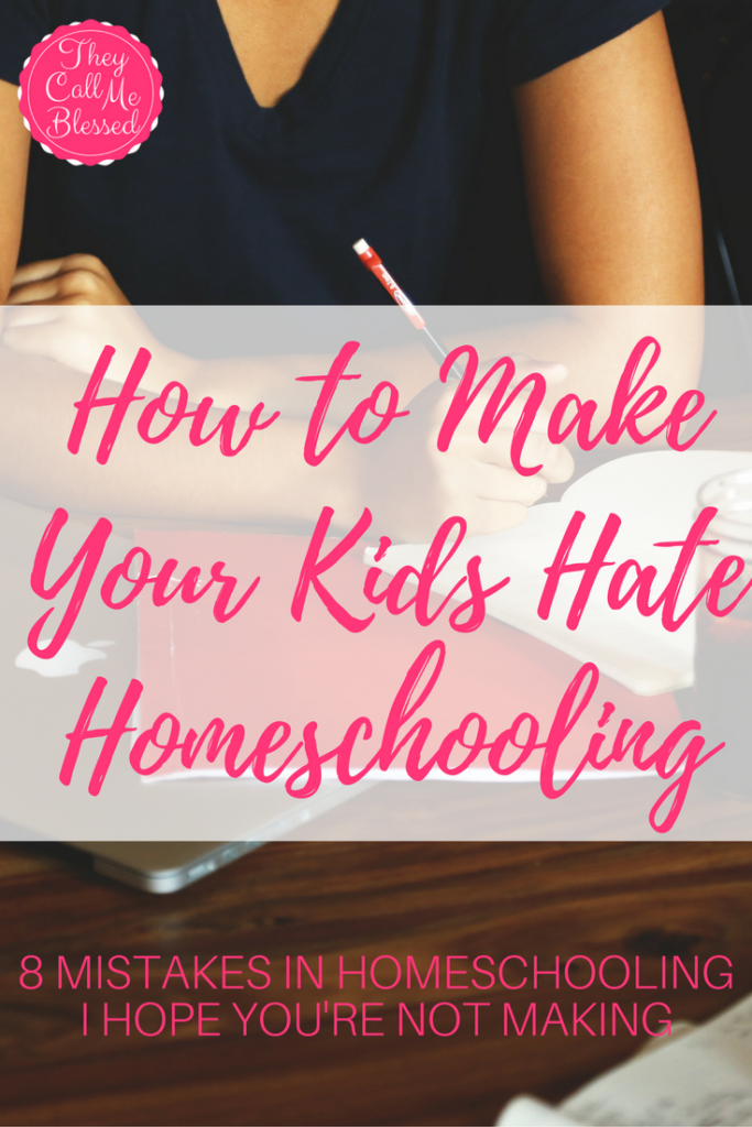 How to Make Your Kids Hate Homeschooling