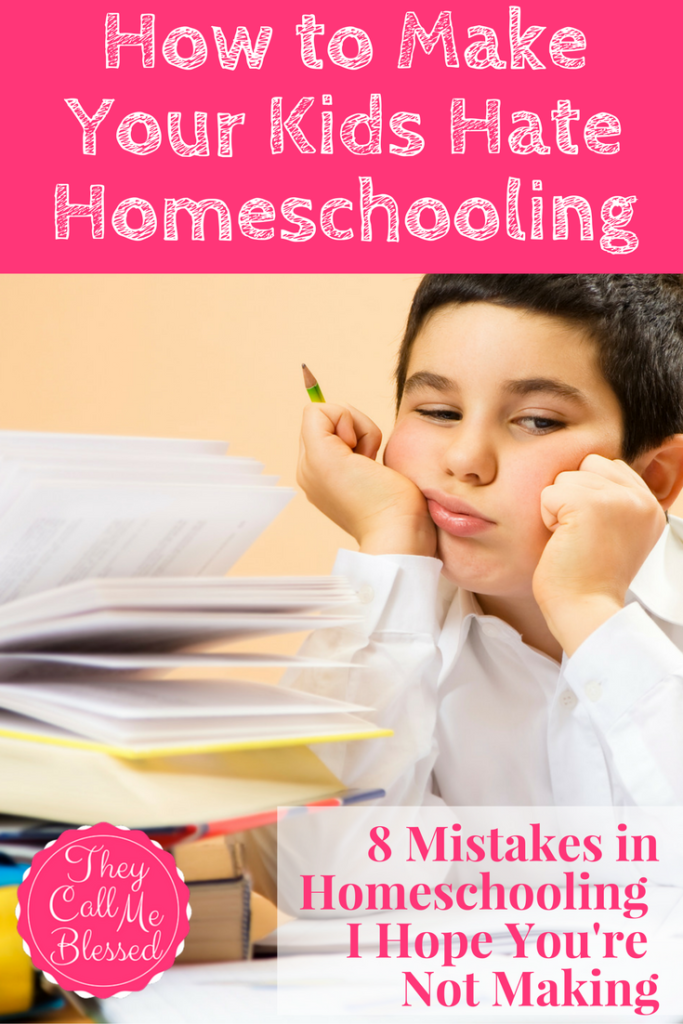 How to Make Your Kids Hate Homeschooling