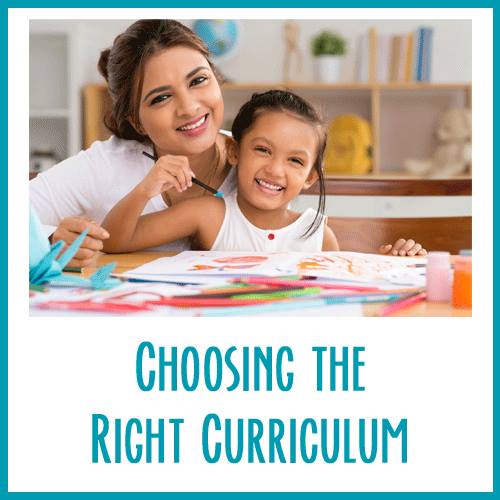 How To Choose The Right Homeschool Curriculum For Your Family. Learn 3 vital tips from Amy Michaels from Thrive Homeschooling blog to a no-regret curriculum choice this year!