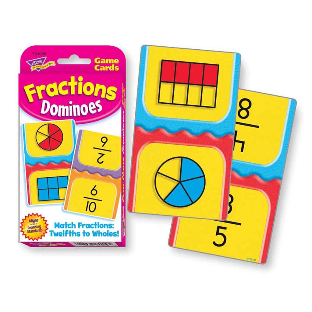 Homeschool Math: Fractions Dominoes. Homeschool Math: Fractions Dominoes.