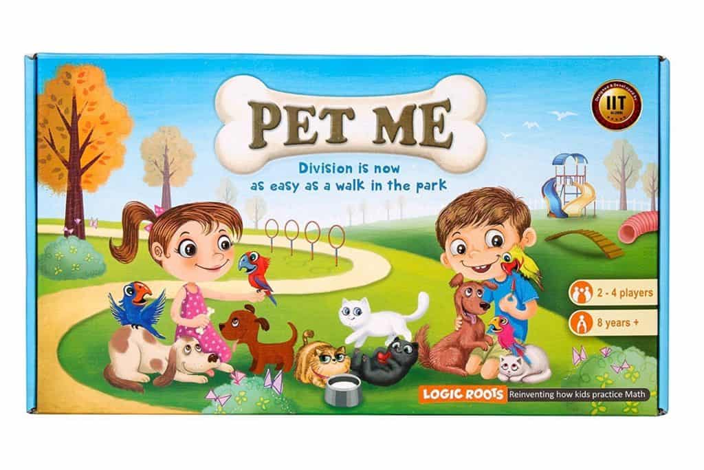 Homeschool Math: Pet Me math game.