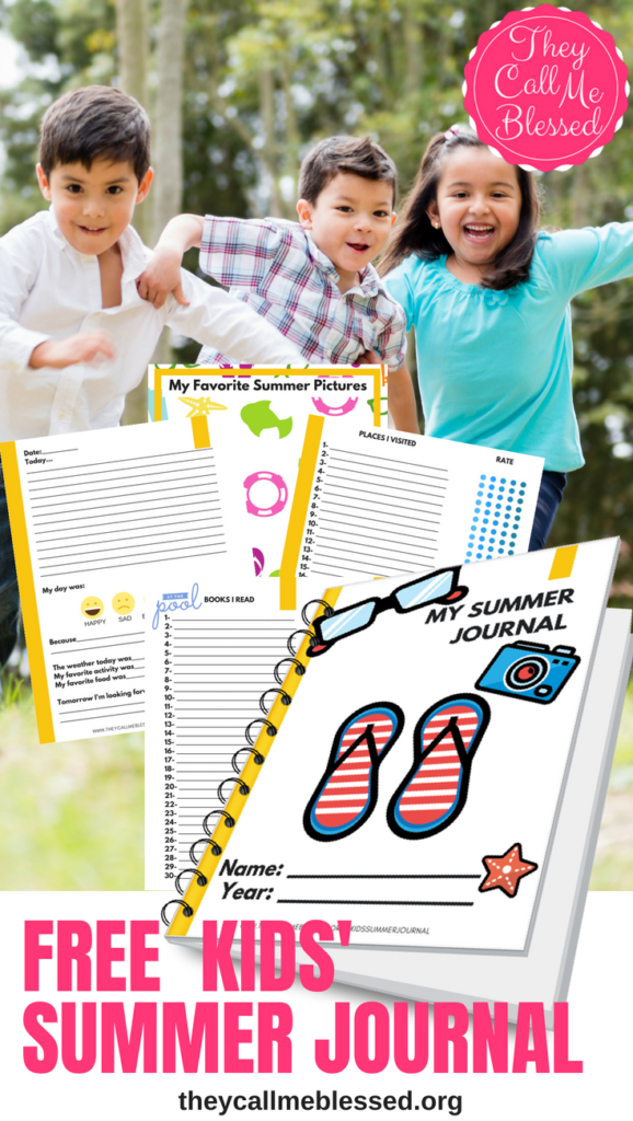 Free Kids Summer Journal Free Kids Summer Journal