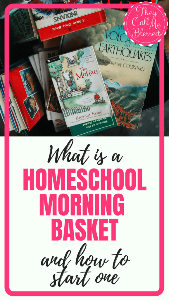 What is a Homeschool Morning Basket, and How to Start One - Having a homeschool morning basket is not a new concept, in the homeschool community but it does seem to be picking up some steam as of late. In our home, we were introduced to homeschool morning baskets several years ago and have been using them ever since. We love having the same structure in place to start our days and my kids enjoy knowing what is expected of them each and every morning.