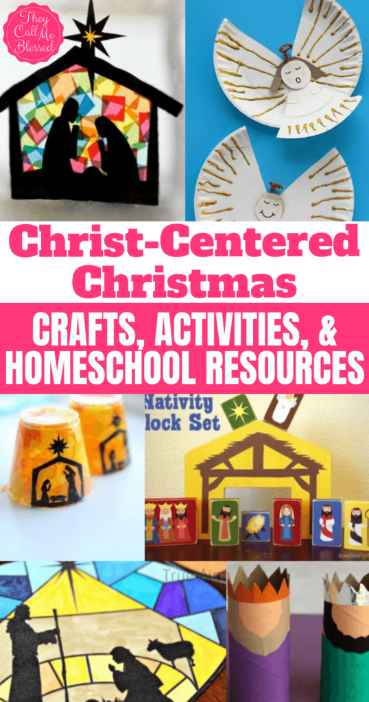 Christ-centered Christmas Crafts, Activities, & Homeschool Resources