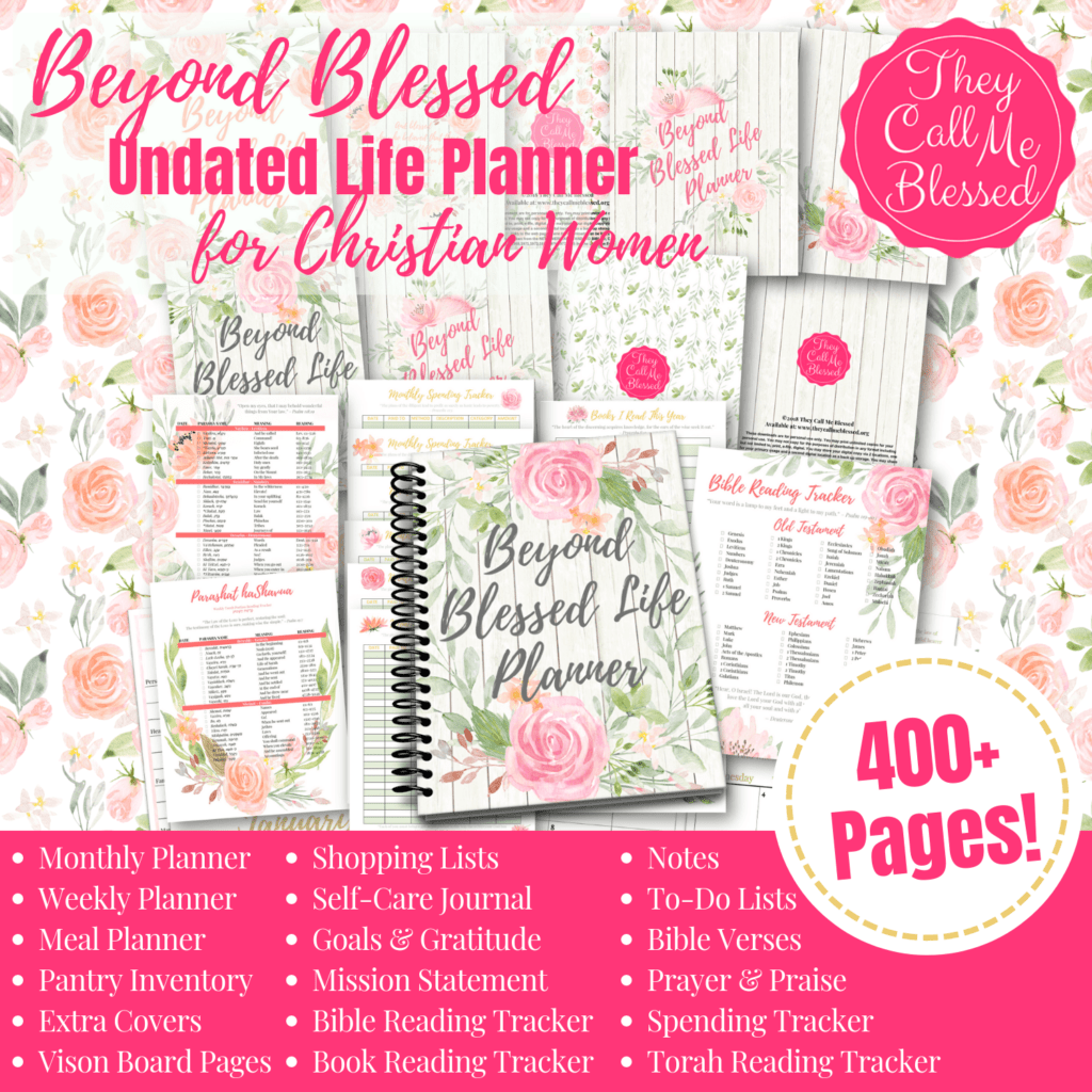 Beyond Blessed Life Planner