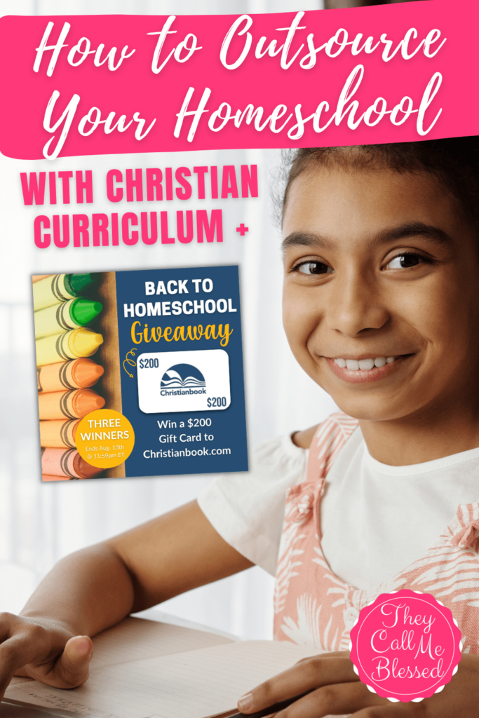 How to Outsource Your Homeschool With Christian Curriculum + Giveaway