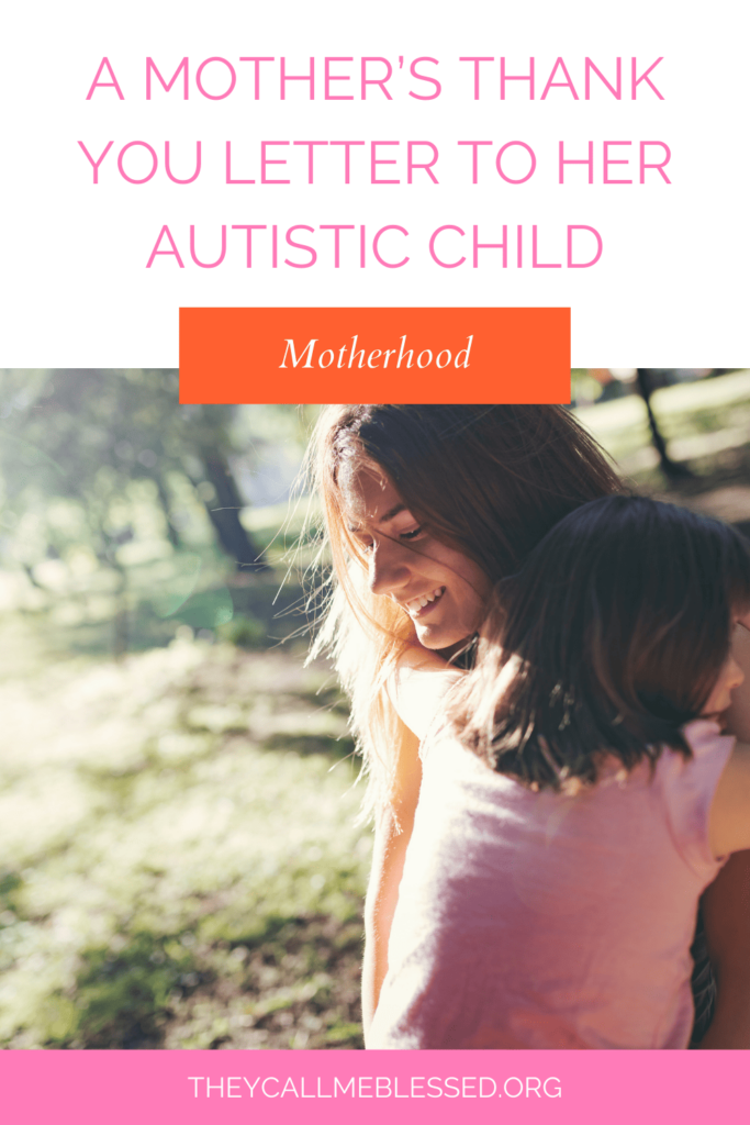 Dear Autistic Child
