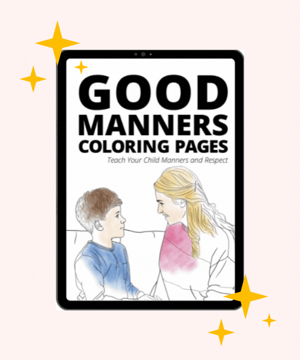 Good Manners Coloring Pages